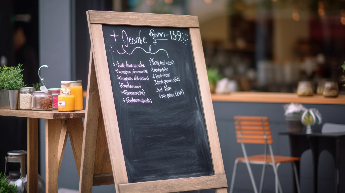 horeca krijtbord teksten